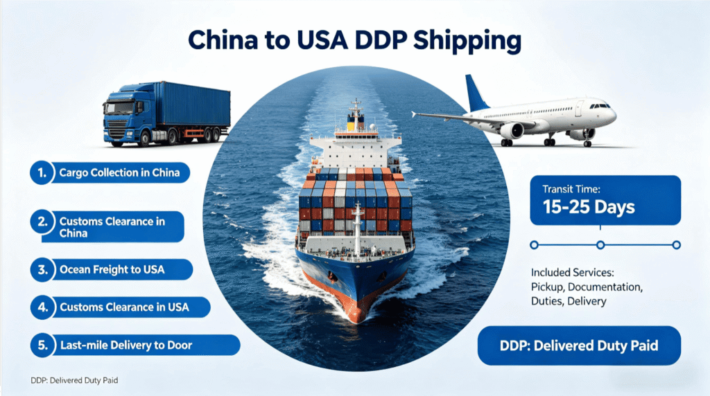 China to USA DDP Shipping
