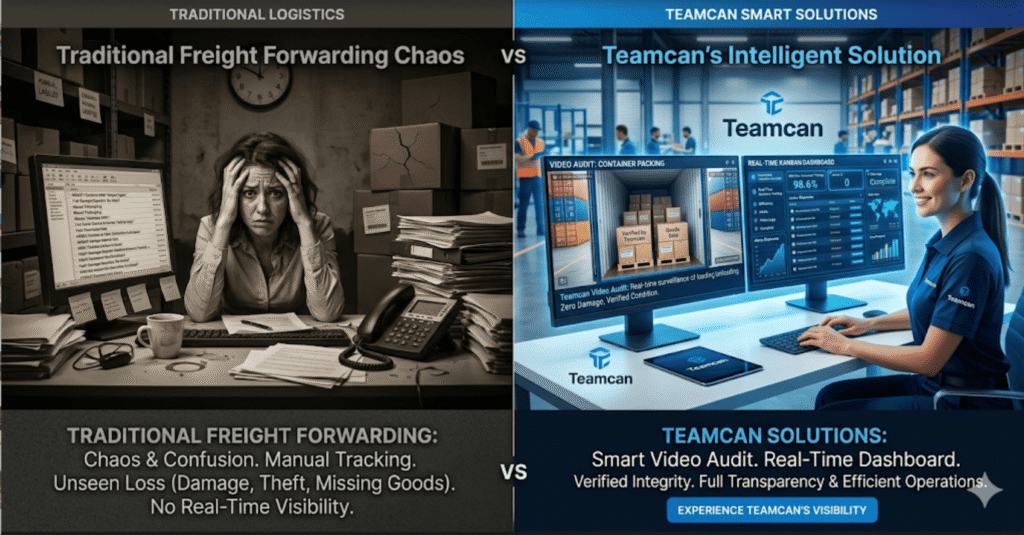 Nominated Audit Forwarder by Teamcan Logistics freight company