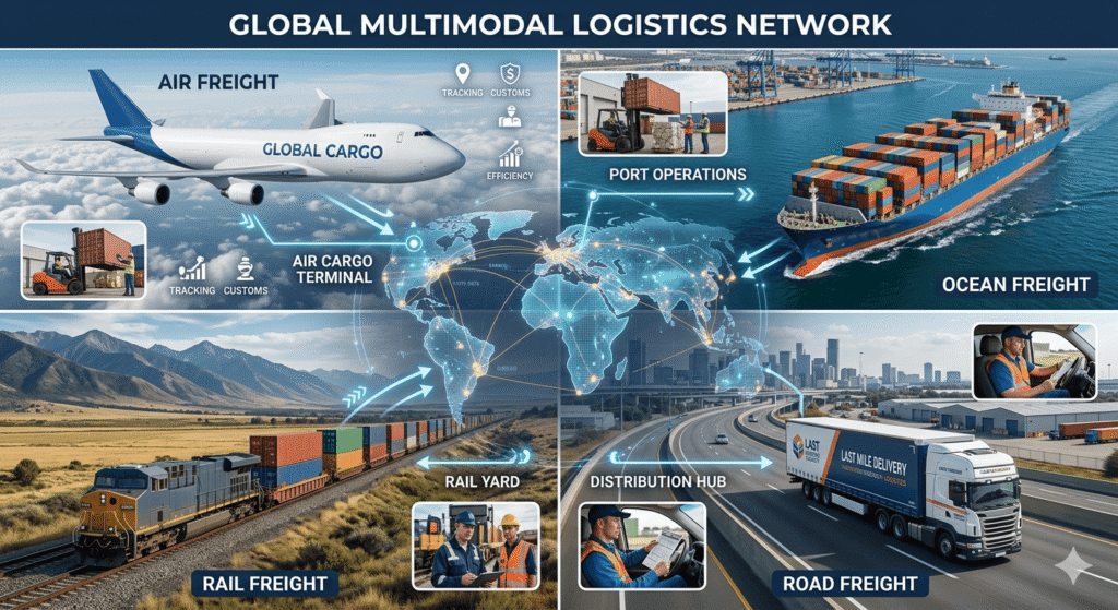 international logistics network