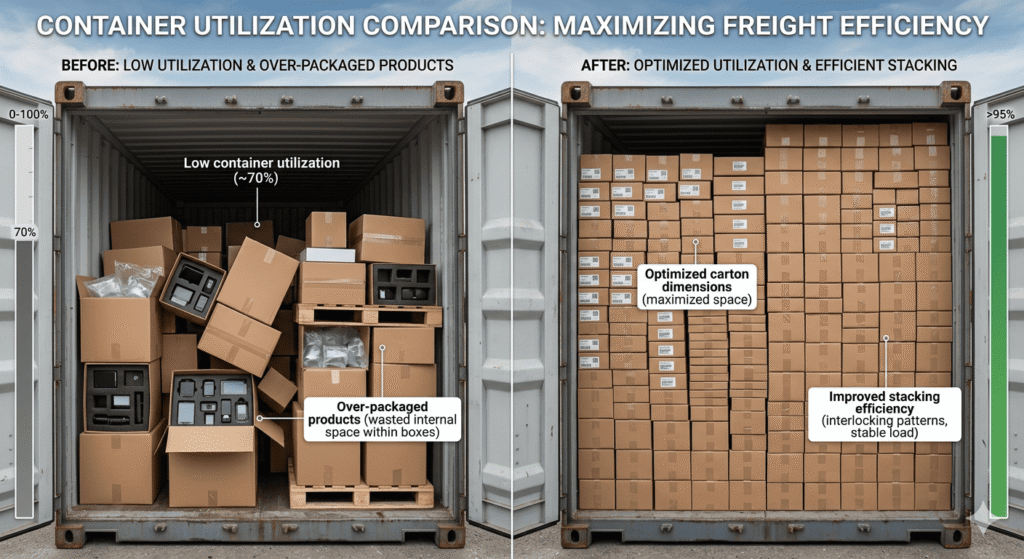 Nominated freight forwarder Dongguan warehouse supplier consolidation for US importers