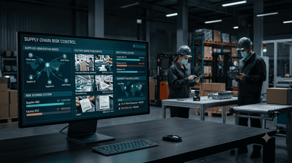 China supply chain risk control