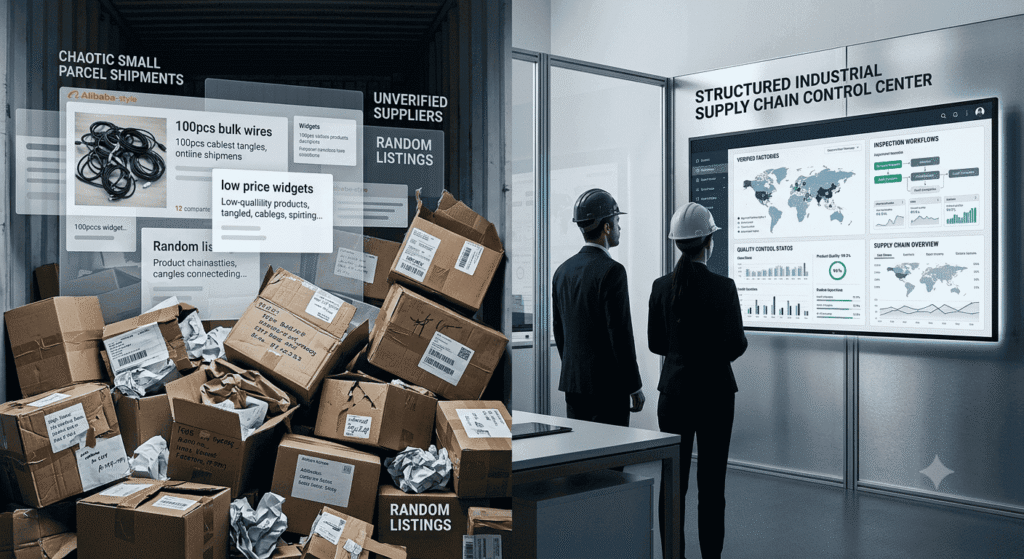chaotic small parcel shipments